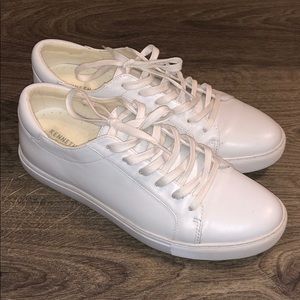 Kenneth Cole white sneakers size 10
